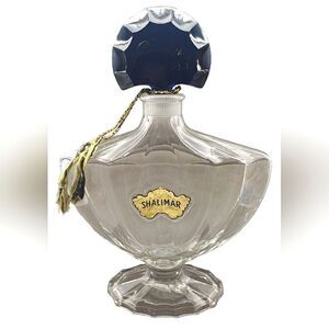 Guerlain Shalimar Store Display Perfume Bottle Empty Vintage Factice 15" Tall